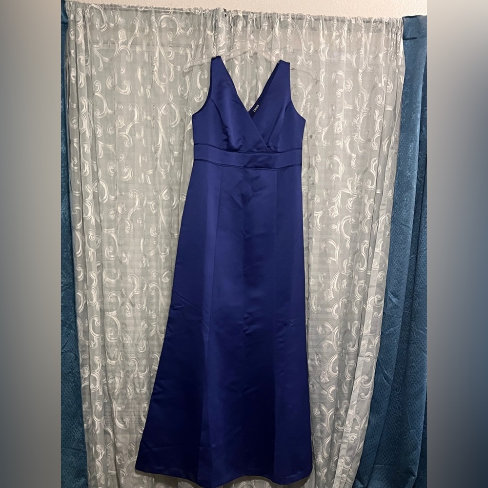 Chaps Royal Blue Formal Gown NWT